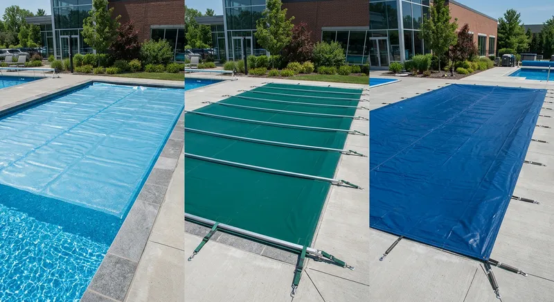 Différents types de bâches de piscine : été, hiver et sécurité