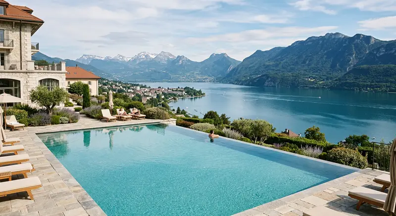 Piscine à Aix-les-Bains