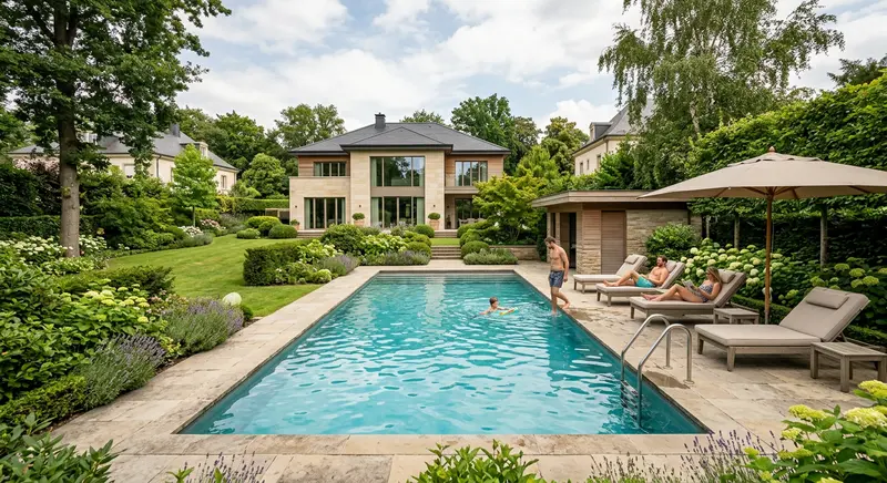 Piscine à Bertrange