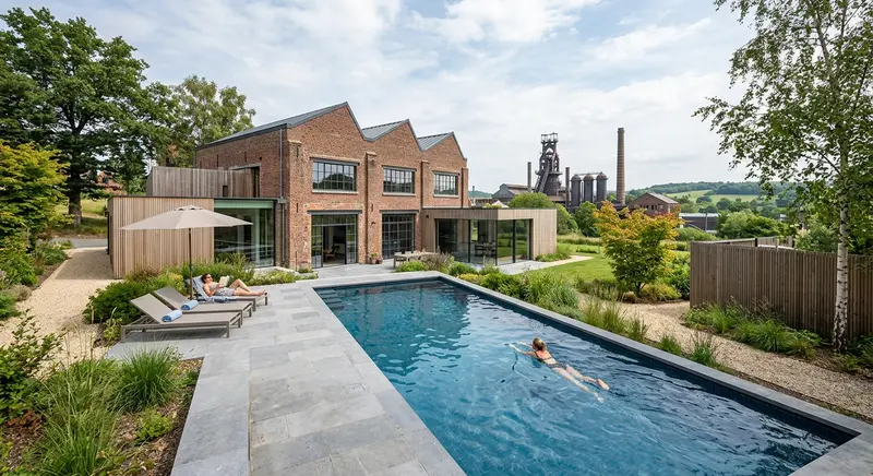 Piscine à Charleroi