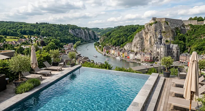 Piscine à Dinant