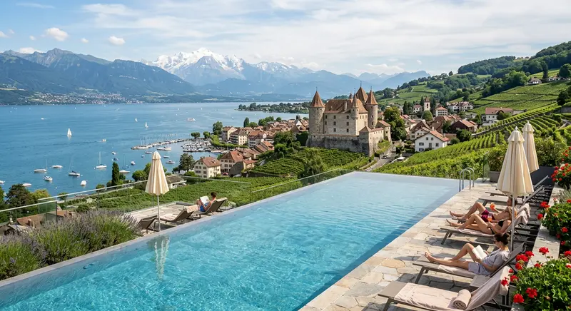 Piscine à Nyon