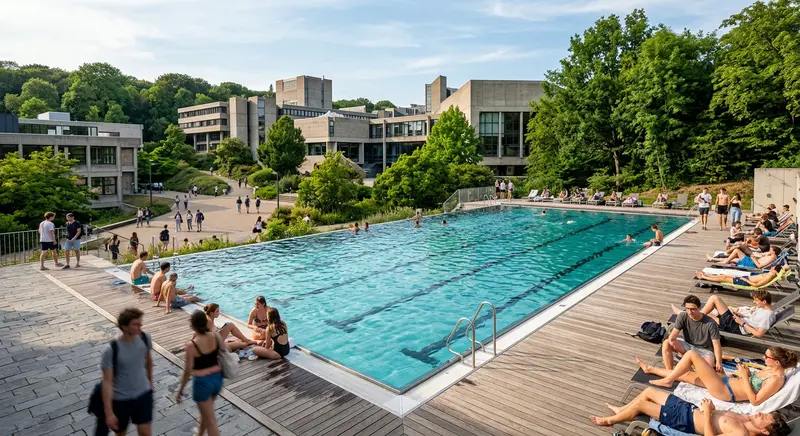 Piscine à Ottignies-Louvain-la-Neuve